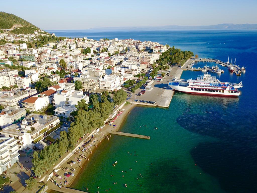 Calypso Beach Hotel Loutra Edipsou  Buitenkant foto